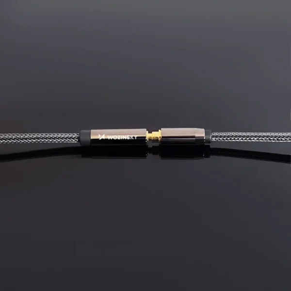 Wozinsky mini jack extension cable (female-male) AUX extension 3 m blackeng