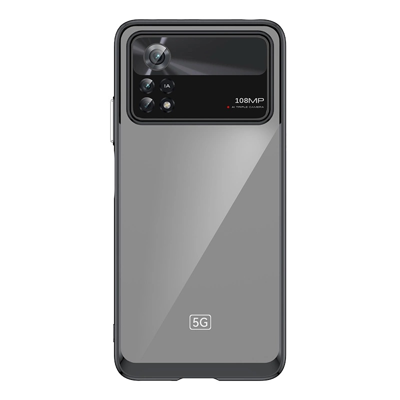 Outer Space Case for Xiaomi Poco X4 Pro 5G cover with a flexible frame blackeng