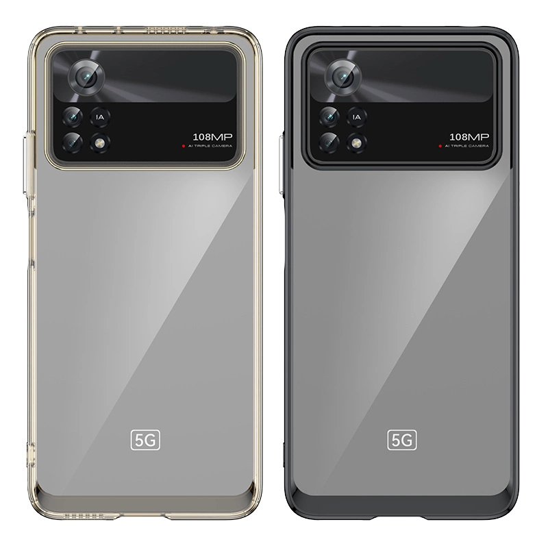 Outer Space Case for Xiaomi Poco X4 Pro 5G cover with a flexible frame blackeng