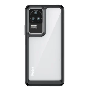 Outer Space Case for Xiaomi Poco F4 5G cover with a flexible frame blackeng