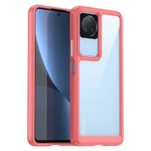 Outer Space Case Xiaomi Poco F4 5G cover with a flexible frame redeng