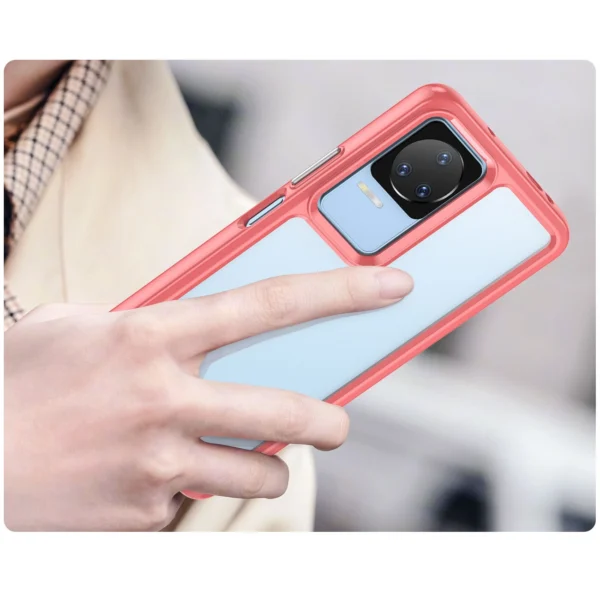 Outer Space Case Xiaomi Poco F4 5G cover with a flexible frame redeng