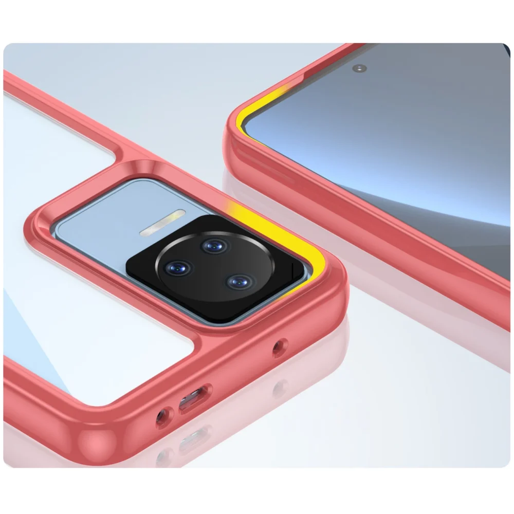 Outer Space Case Xiaomi Poco F4 5G cover with a flexible frame redeng