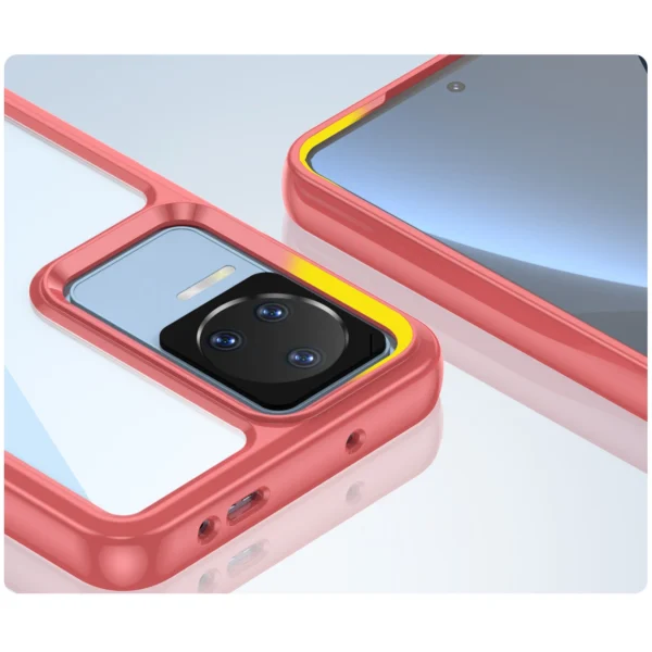 Outer Space Case Xiaomi Poco F4 5G cover with a flexible frame redeng