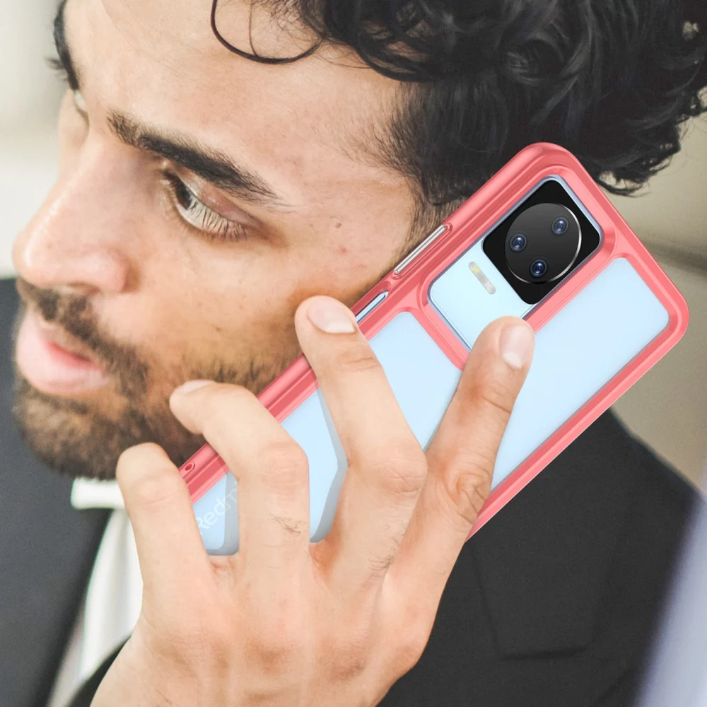 Outer Space Case Xiaomi Poco F4 5G cover with a flexible frame redeng