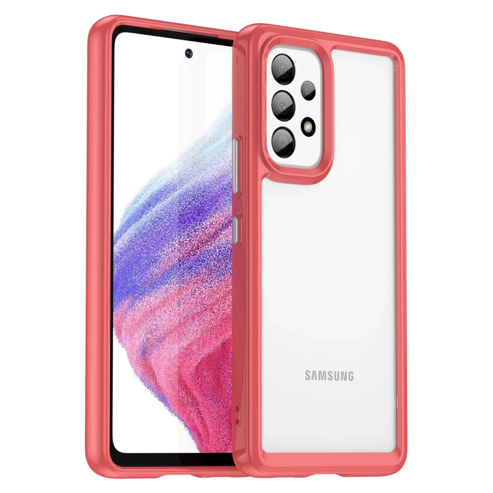 Outer Space Case for Samsung Galaxy A53 5G cover with a flexible frame redeng