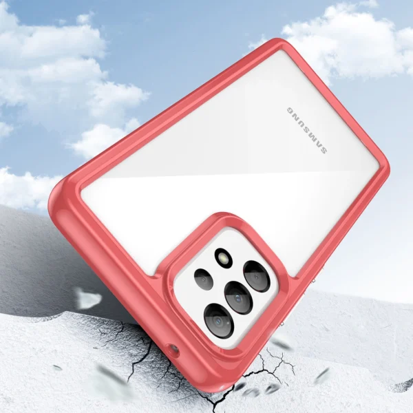 Outer Space Case for Samsung Galaxy A53 5G cover with a flexible frame redeng