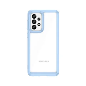 Outer Space Case for Samsung Galaxy A33 5G cover with a flexible frame blueeng