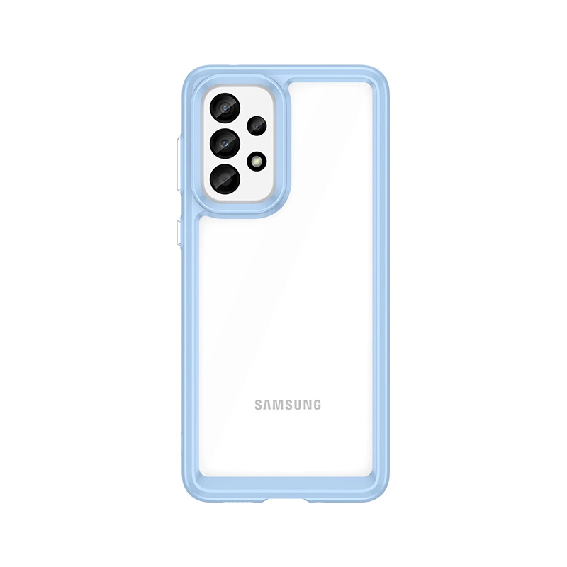 Outer Space Case for Samsung Galaxy A33 5G cover with a flexible frame blueeng