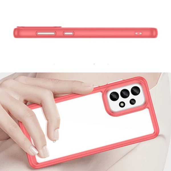 Outer Space Case for Samsung Galaxy A33 5G cover with a flexible frame redeng