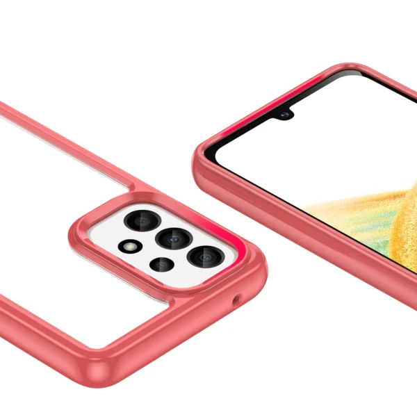 Outer Space Case for Samsung Galaxy A33 5G cover with a flexible frame redeng