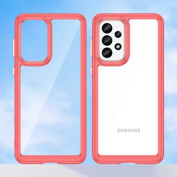 Outer Space Case for Samsung Galaxy A33 5G cover with a flexible frame redeng