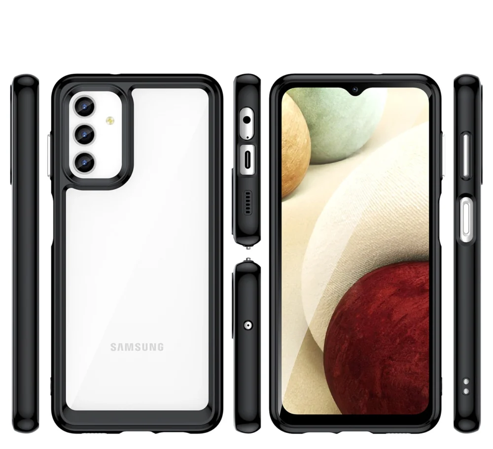 Outer Space Case for Samsung Galaxy A13 5G cover with flexible transparent frameeng