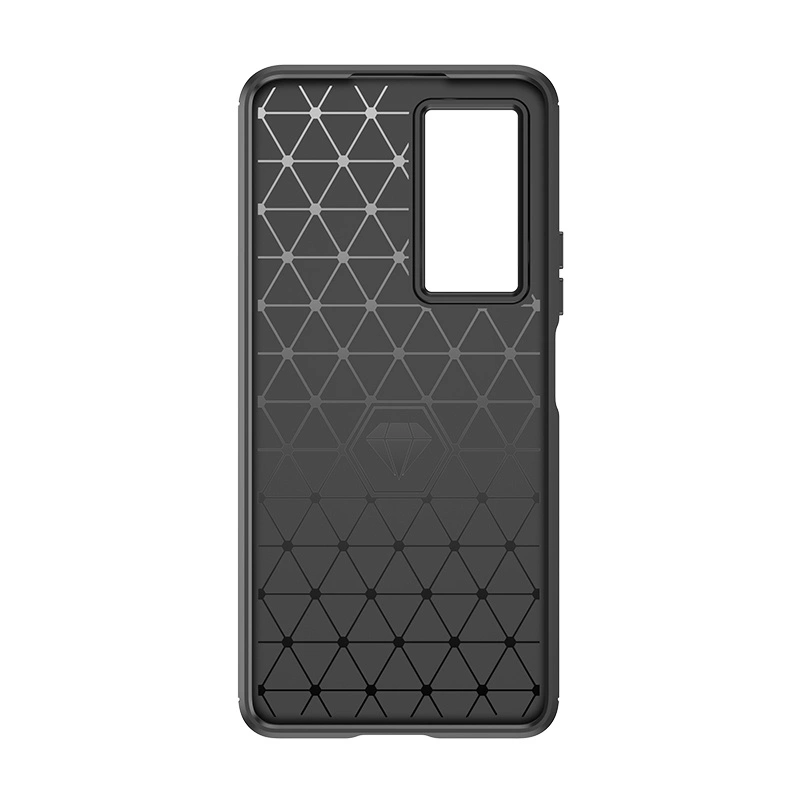 Carbon Case for Xiaomi Poco F4 5G flexible silicone carbon cover blackeng