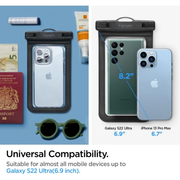 Spigen Aqua Shield A601 case waterproof IPX8 - blackeng