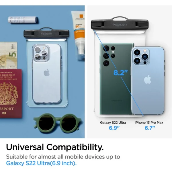 Spigen Aqua Shield A601 Case Waterproof IPX8 - Transparenteng