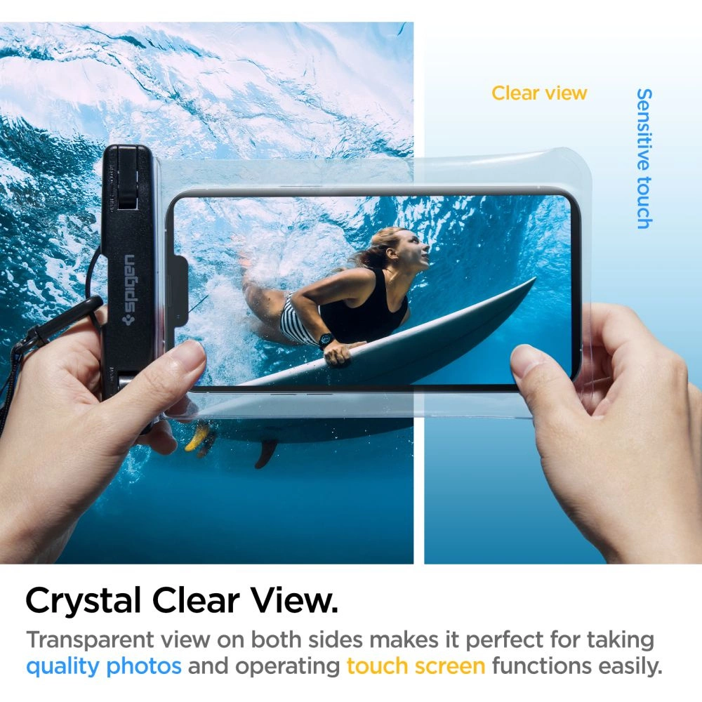 Spigen Aqua Shield A601 Case Waterproof IPX8 - Transparenteng