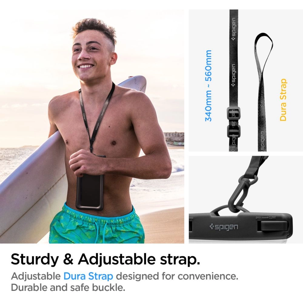 Spigen Aqua Shield A610 Case Waterproof Floating on Water - Blackeng