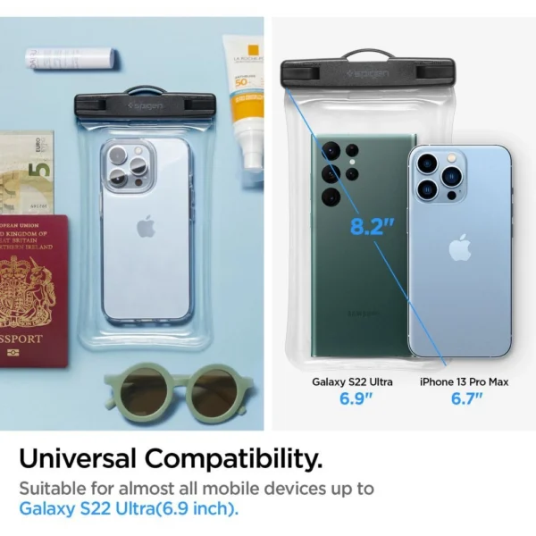 Spigen Aqua Shield A610 Case Waterproof Floating on Water - Transparenteng