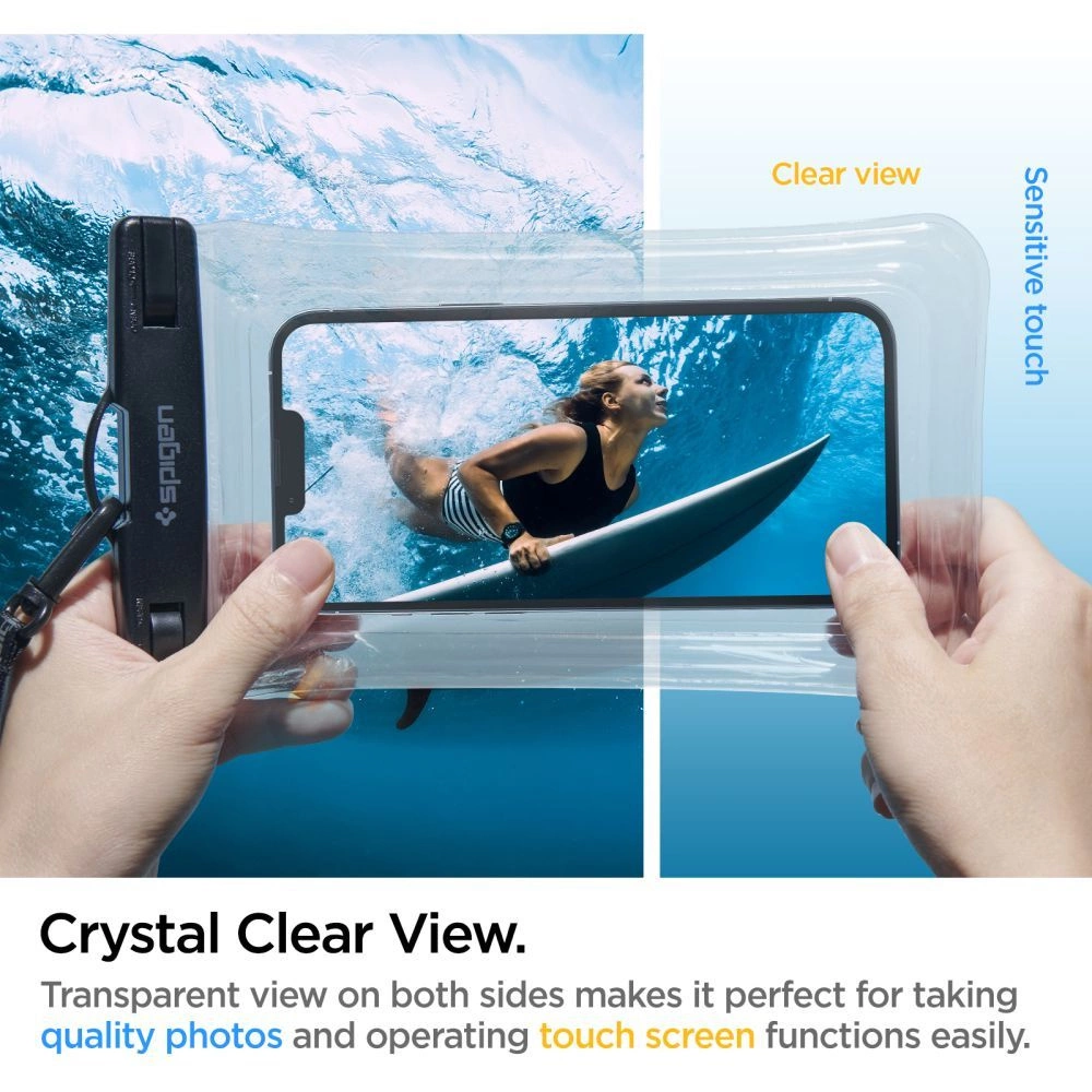Spigen Aqua Shield A610 Case Waterproof Floating on Water - Transparenteng