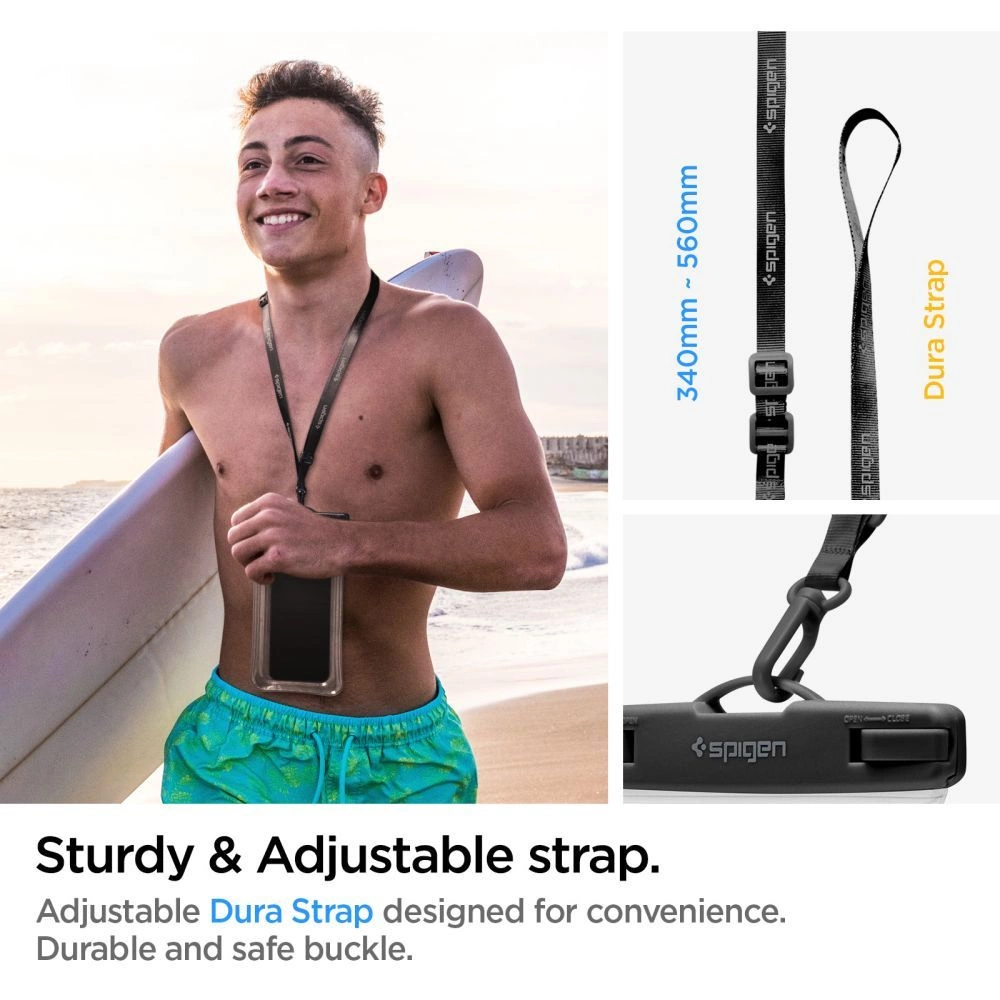 Spigen Aqua Shield A610 Case Waterproof Floating on Water - Transparenteng