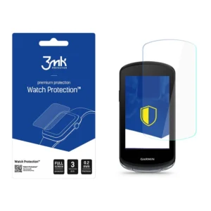 3mk Watch Protection™ hybrid glass v. FlexibleGlass Lite on Garmin Edge 1040eng