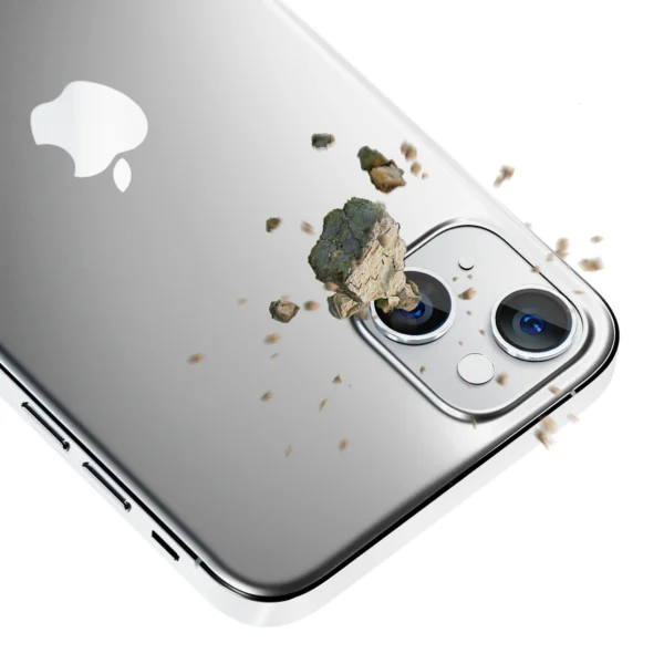 Camera glass for iPhone 14 9H for 3mk Lens Protection Pro series lens - silvereng