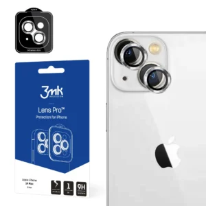 Camera glass for iPhone 14 Plus 9H for 3mk Lens Protection Pro series lens - silvereng