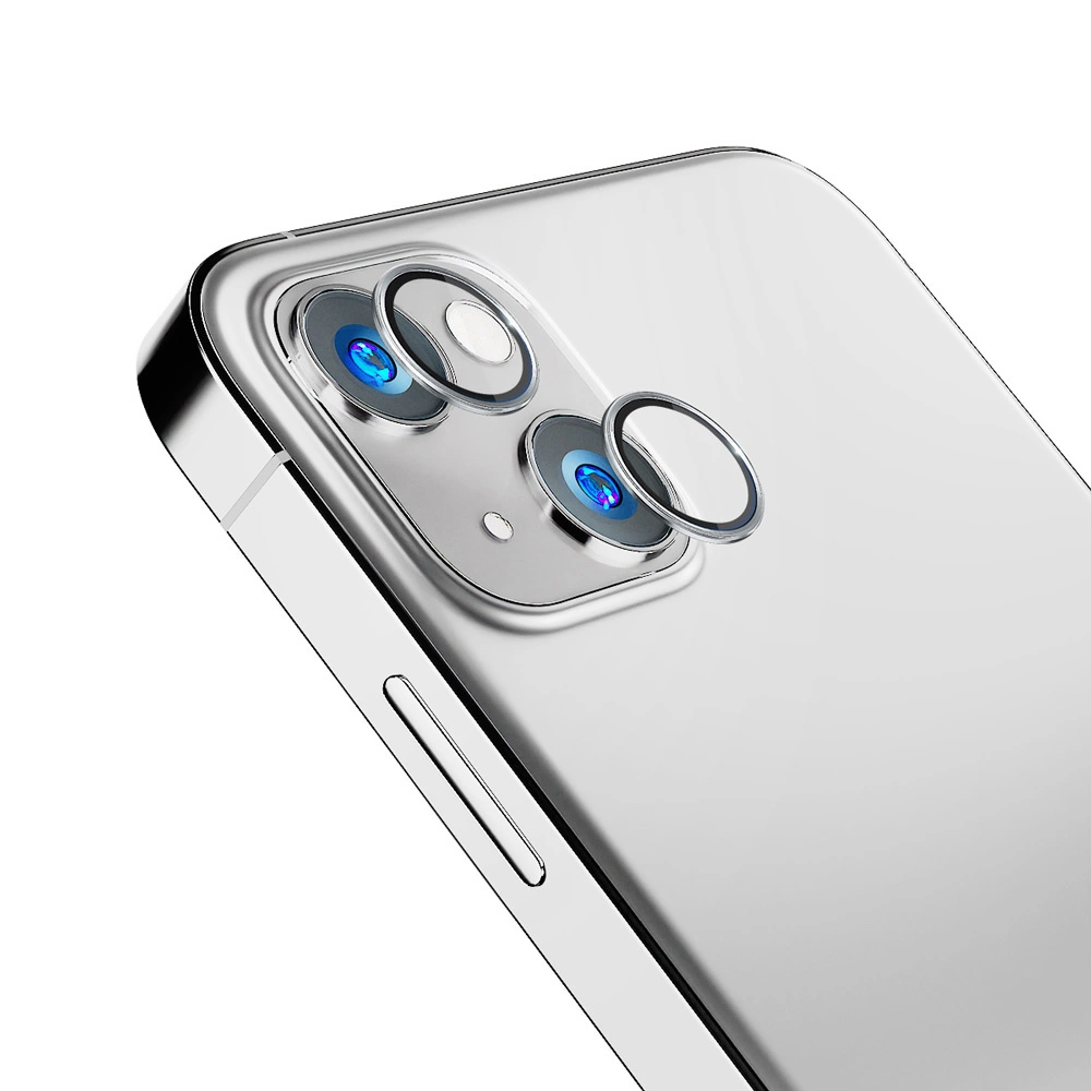 Camera glass for iPhone 14 Plus 9H for 3mk Lens Protection Pro series lens - silvereng