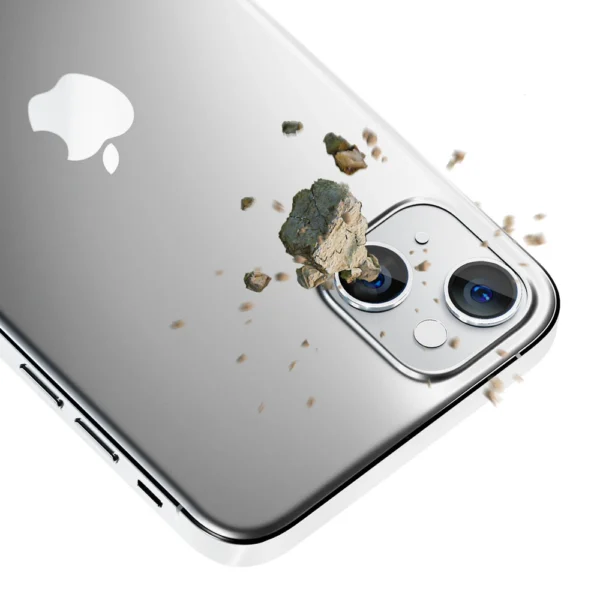 Camera glass for iPhone 14 Plus 9H for 3mk Lens Protection Pro series lens - silvereng