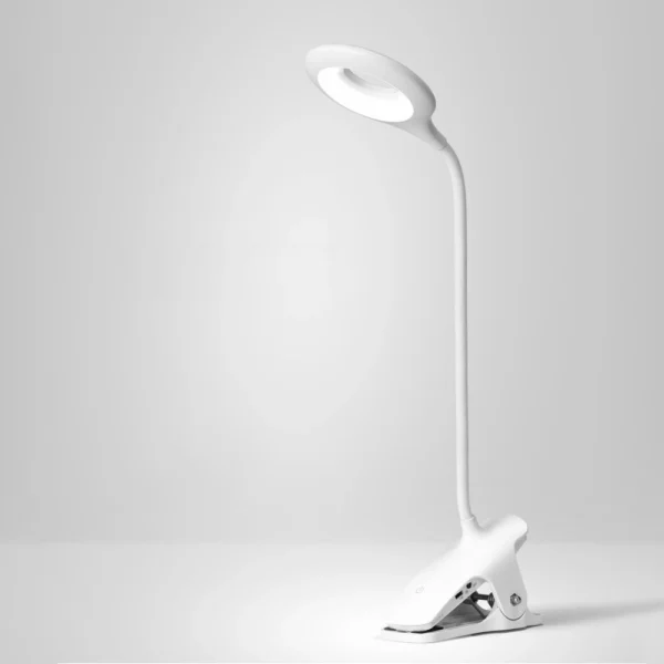[RETURNED ITEM] Wireless LED reading lamp with clip + black micro USB cableeng