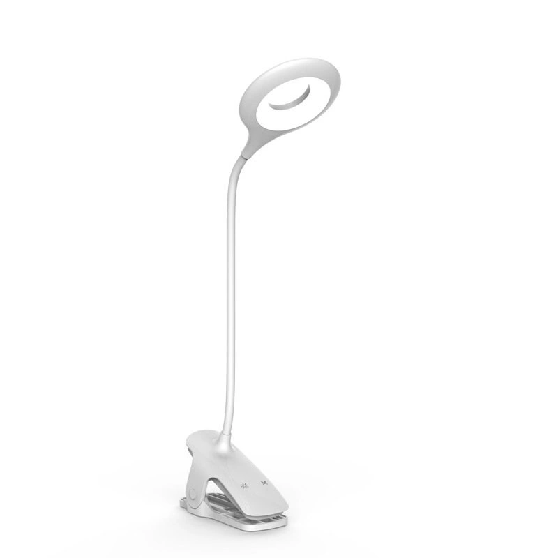 [RETURNED ITEM] Wireless LED reading lamp with clip + black micro USB cableeng