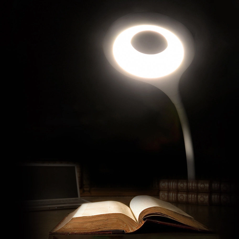[RETURNED ITEM] Wireless LED reading lamp with clip + black micro USB cableeng