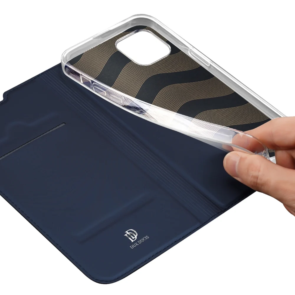 Dux Ducis Skin Pro Holster Flip Cover for iPhone 14 Plus blueeng