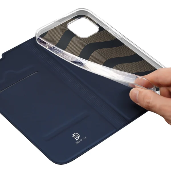Dux Ducis Skin Pro Holster Flip Cover for iPhone 14 Plus blueeng