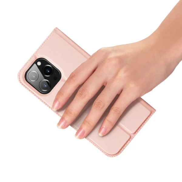 Dux Ducis Skin Pro holster cover flip cover for iPhone 14 Pro Max pinkeng