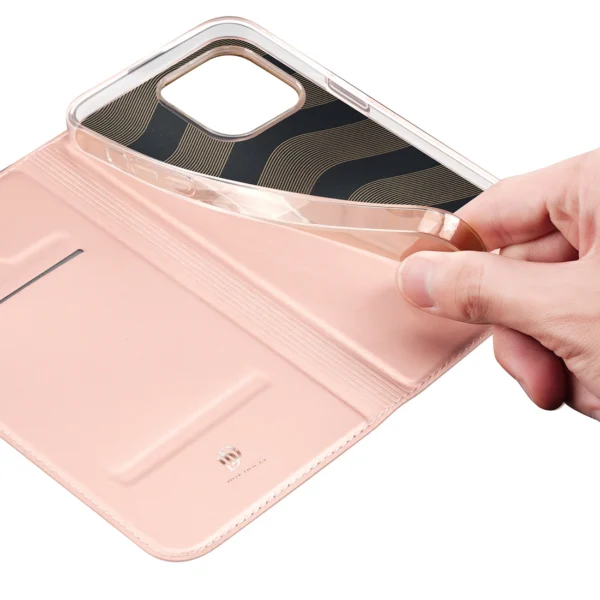 Dux Ducis Skin Pro holster cover flip cover for iPhone 14 Pro Max pinkeng