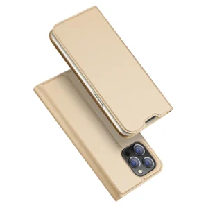 Dux Ducis Skin Pro Holster Flip Cover for iPhone 14 Pro Max goldeng
