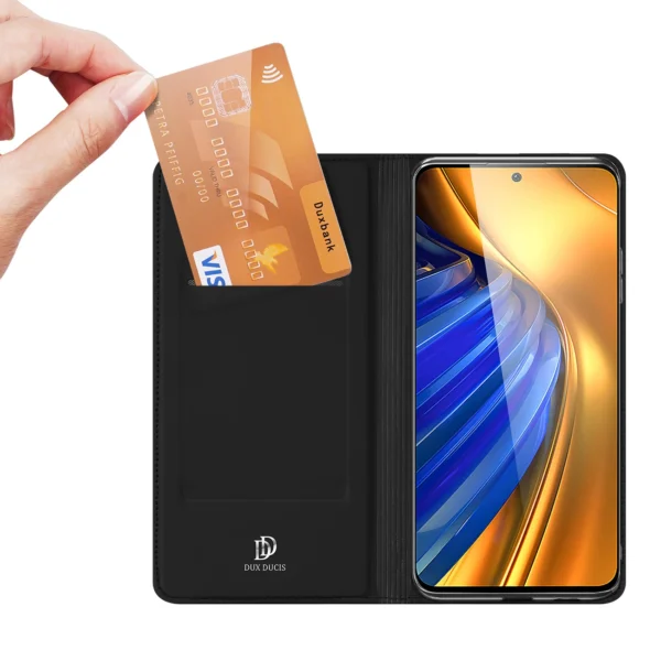 Dux Ducis Skin Pro Holster Cover Flip Cover for Xiaomi Poco F4 5G blackeng