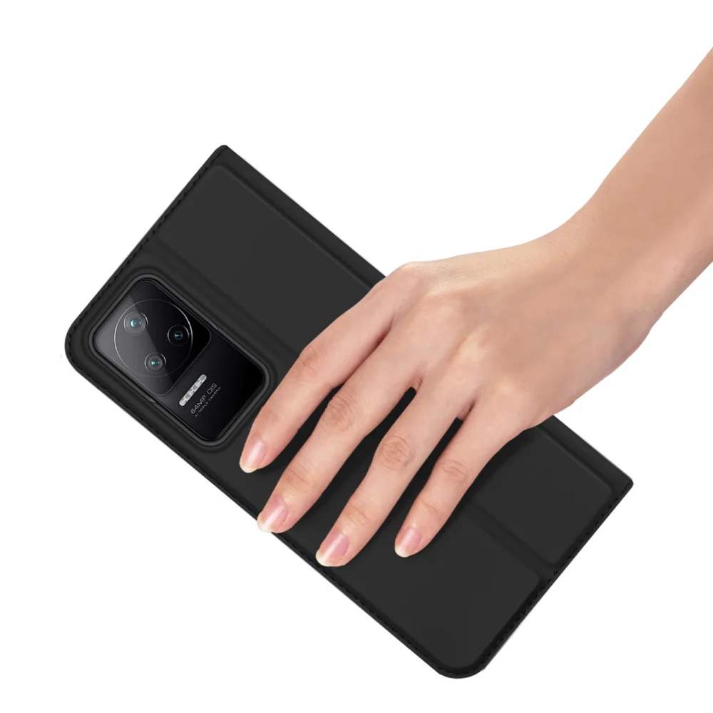 Dux Ducis Skin Pro Holster Cover Flip Cover for Xiaomi Poco F4 5G blackeng