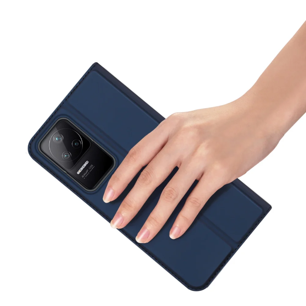 Dux Ducis Skin Pro Holster Cover Flip Cover for Xiaomi Poco F4 5G blueeng