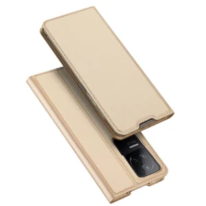 Dux Ducis Skin Pro Holster Cover Flip Cover for Xiaomi Poco F4 5G goldeng