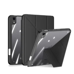 Dux Ducis Magi case for iPad mini 2021 smart cover with stand and storage for Apple Pencil blackeng
