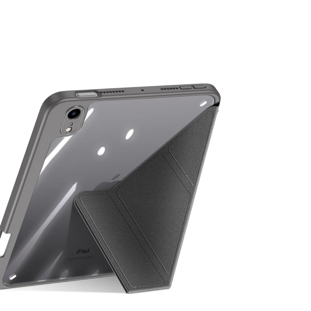 Dux Ducis Magi case for iPad mini 2021 smart cover with stand and storage for Apple Pencil grayeng