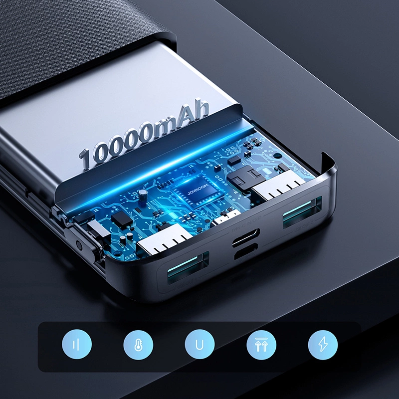 Joyroom power bank 22.5W 10000mAh PD QC3.0 AFC black (JR-QP191)eng