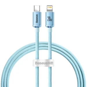 Baseus CAJY001303 Lightning - USB-C PD cable 20W 480Mb/s 1.2m - blueeng