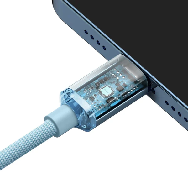 Baseus CAJY001303 Lightning - USB-C PD cable 20W 480Mb/s 1.2m - blueeng