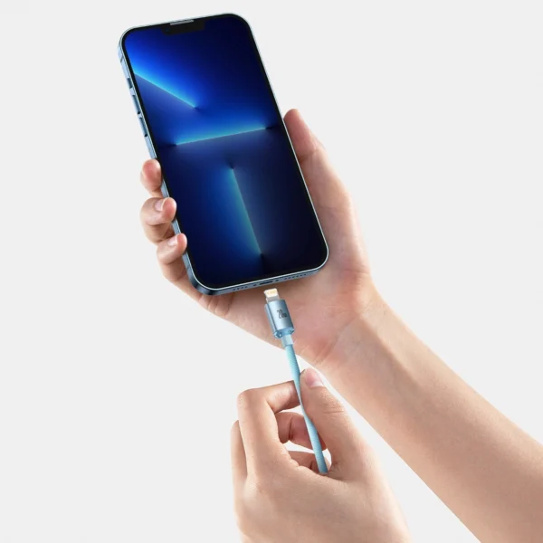 Baseus CAJY001303 Lightning - USB-C PD cable 20W 480Mb/s 1.2m - blueeng