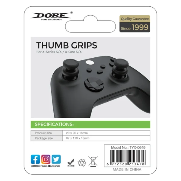 Dobe pad for XBOX controller stick black (TYX-0649)eng