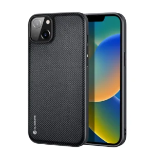 Dux Ducis Fino case cover nylon covered iPhone 14 Plus blackeng